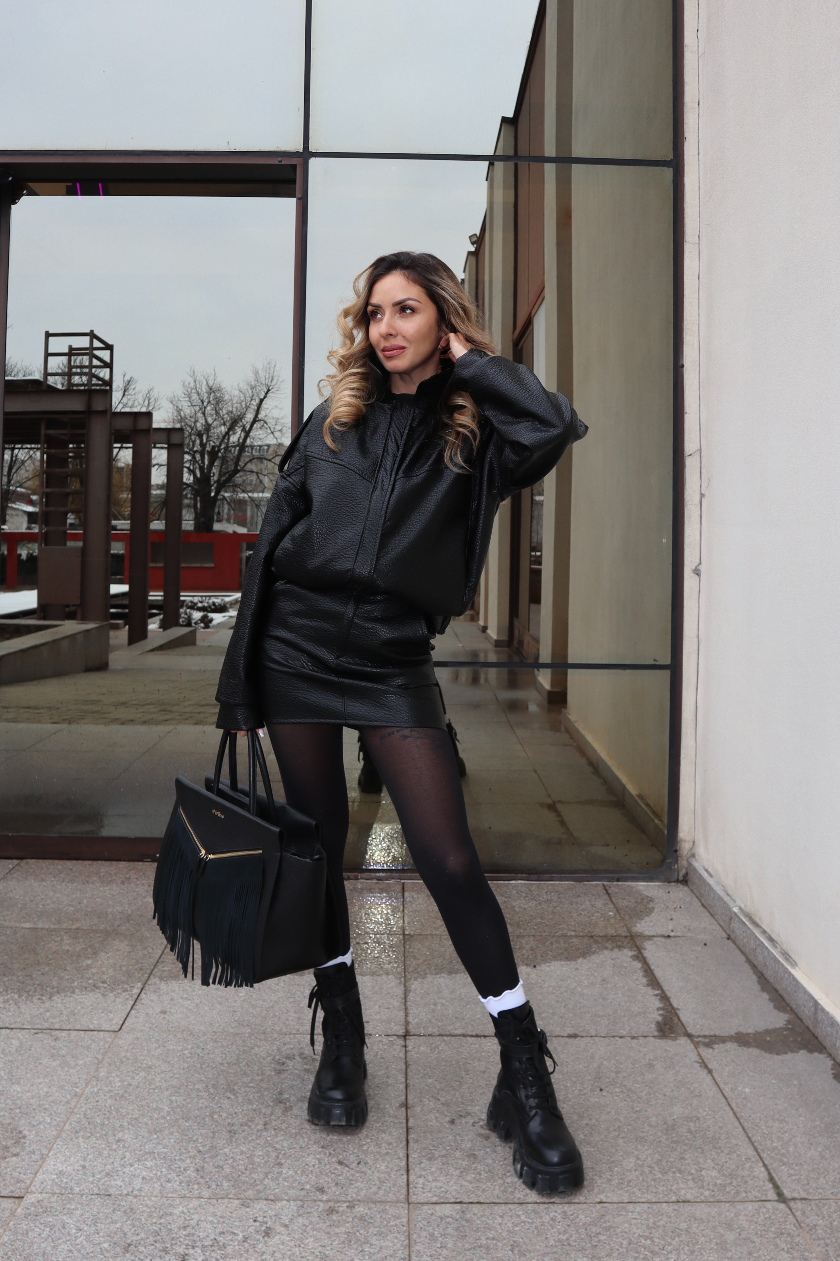 Кожено яке SILLY